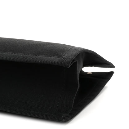 Saint Laurent Linen Calfskin Rive Gauche Tote Black 9 of 9