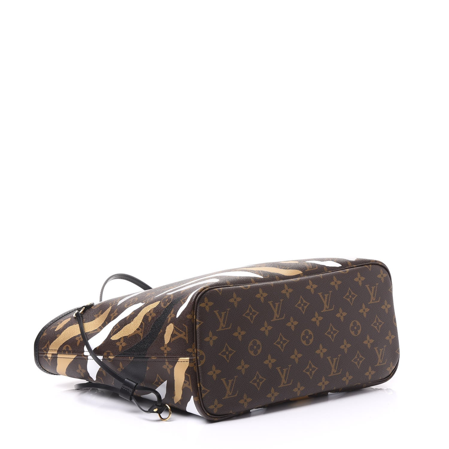 Louis Vuitton X LOL Monogram Neverfull MM Gold Silver 3 of 11