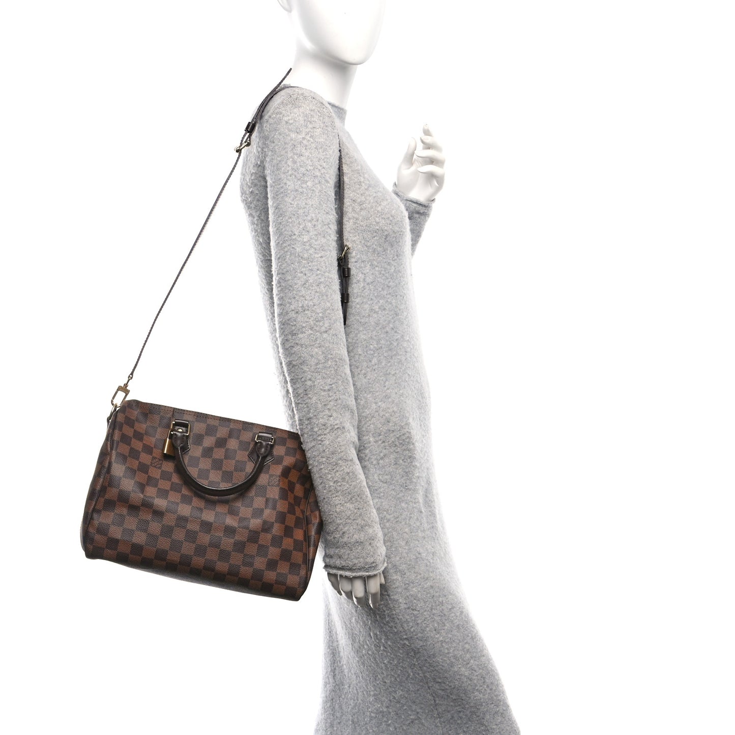 Damier Ebene Speedy Bandouliere 30