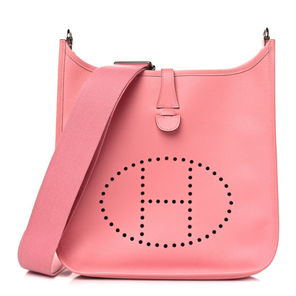 Hermes Epsom Evelyne III PM Rose Confetti 1 of 10