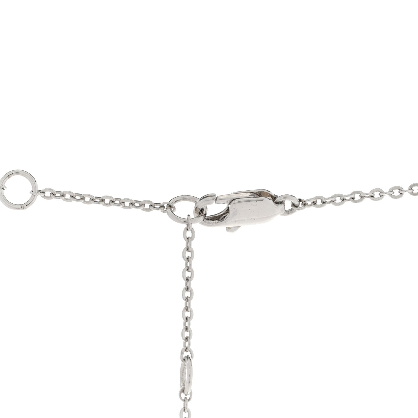 Crystal Flower Choker Necklace Silver Purple