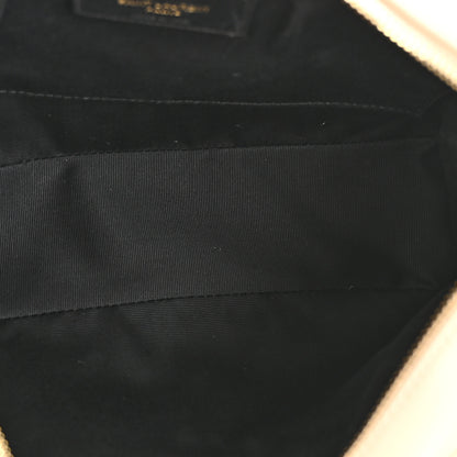 Saint Laurent Calfskin Matelasse Monogram Lou Camera Bag Dark Beige 5 of 13