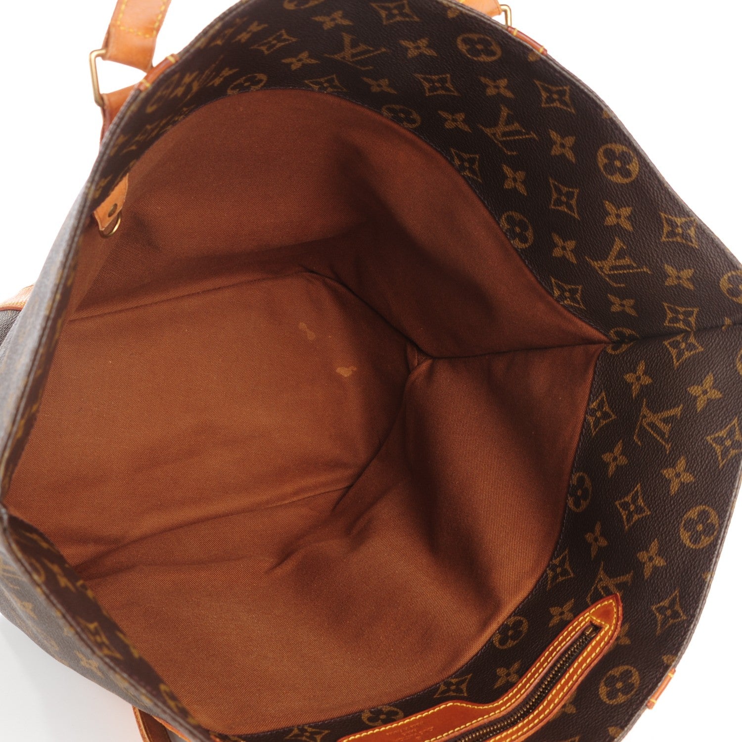 Louis Vuitton Monogram Sac Shopping Tote 5 of 9