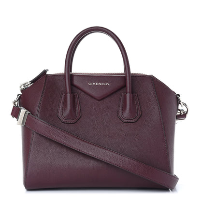 Givenchy Sugar Goatskin Small Antigona Oxblood 1 of 9