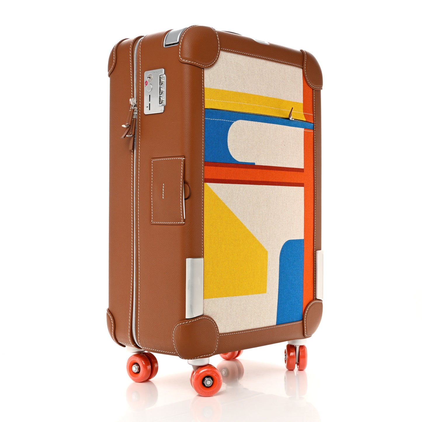 Canvas Taurillon Regate RMS Rolling Trolley Luggage Multicolor