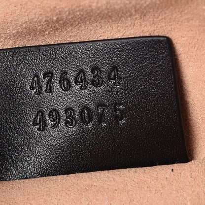 Gucci Calfskin Matelasse GG Marmont Belt Bag 95 38 Black 7 of 10