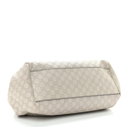 Gucci Guccissima Signature Medium Emily Shoulder Bag Mystic White 4 of 13