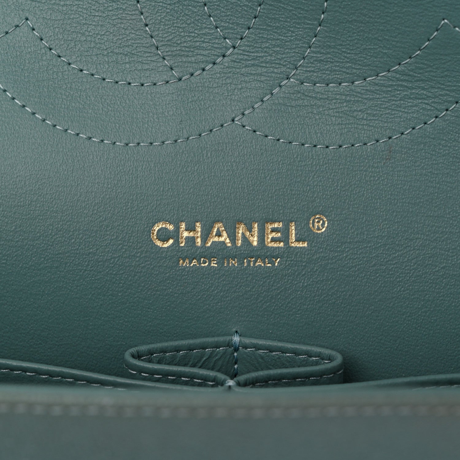 Chanel Iridescent Caviar Quilted Jumbo Double Flap Light Blue 6 of 10