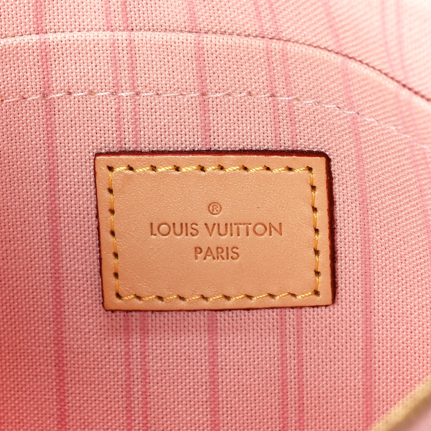 Damier Azur Neverfull MM GM Pochette Rose Ballerine