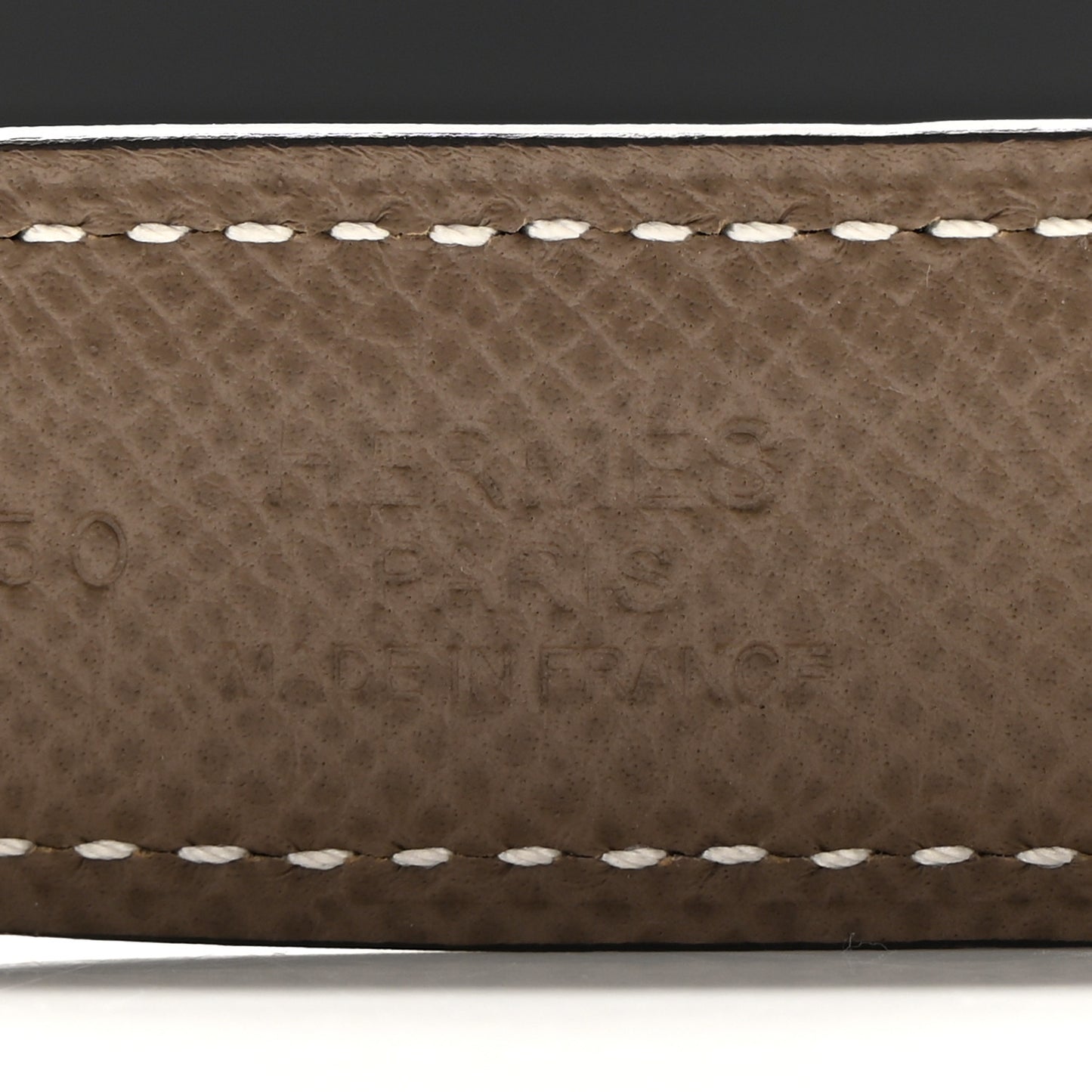 Epsom Swift 24mm Mini Constance H Belt 90 36 Etoupe Black