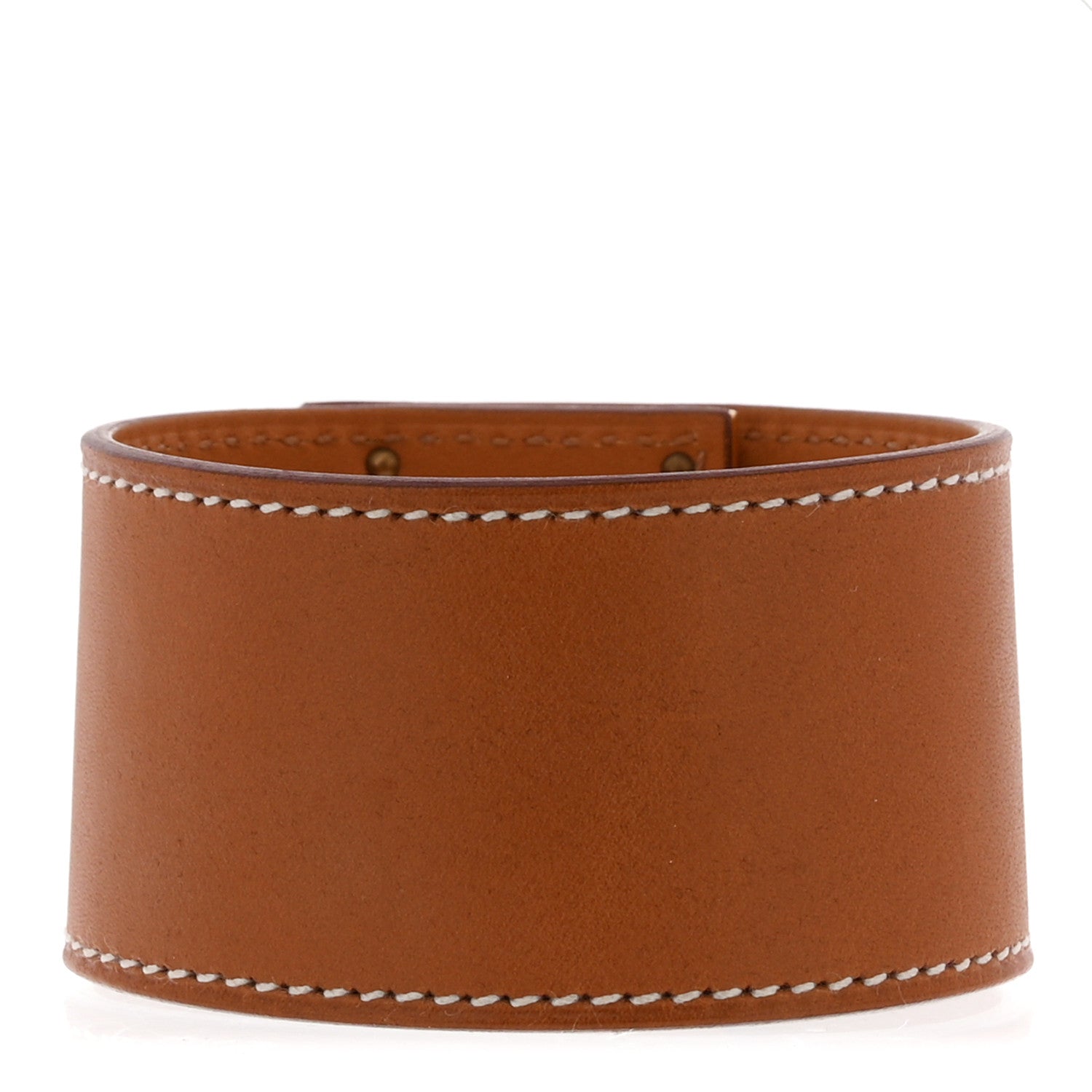 Hermes Swift Kelly Dog Bracelet Gold 3 of 6