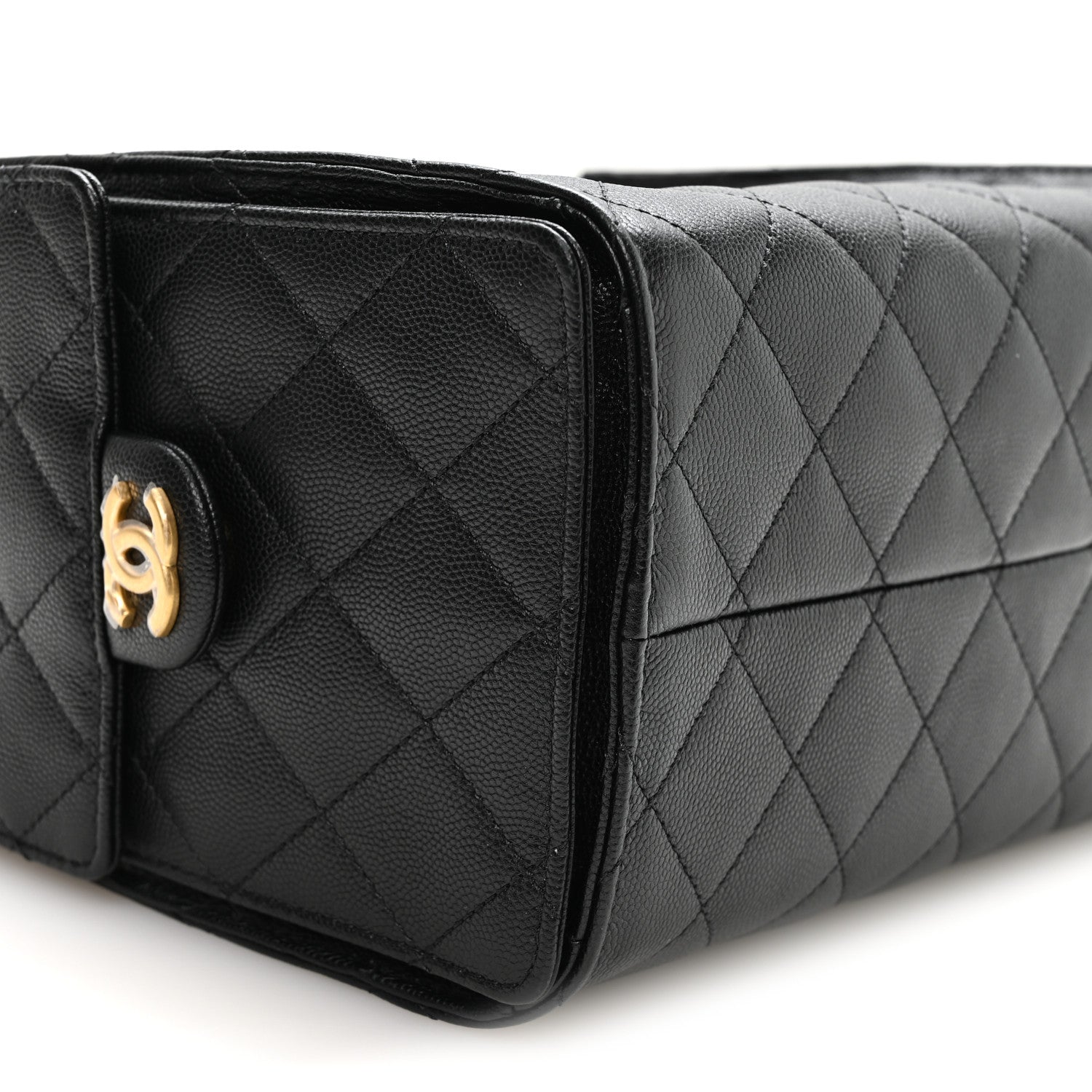Chanel Caviar Quilted Small Chanel 25 Handbag Black 9 of 11