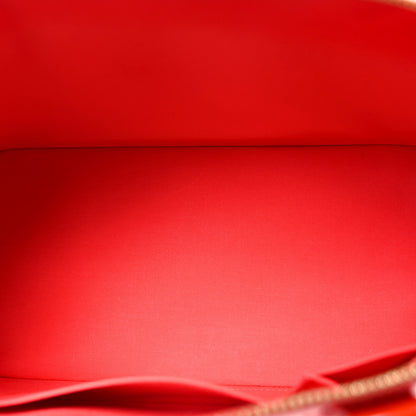 Louis Vuitton Vernis Alma GM Rouge Grenadine 5 of 9