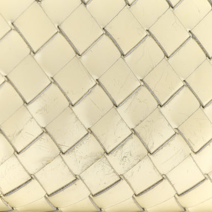 Bottega Veneta Metallic Napa Intrecciato Faille Knot Clutch Gold 12 of 12