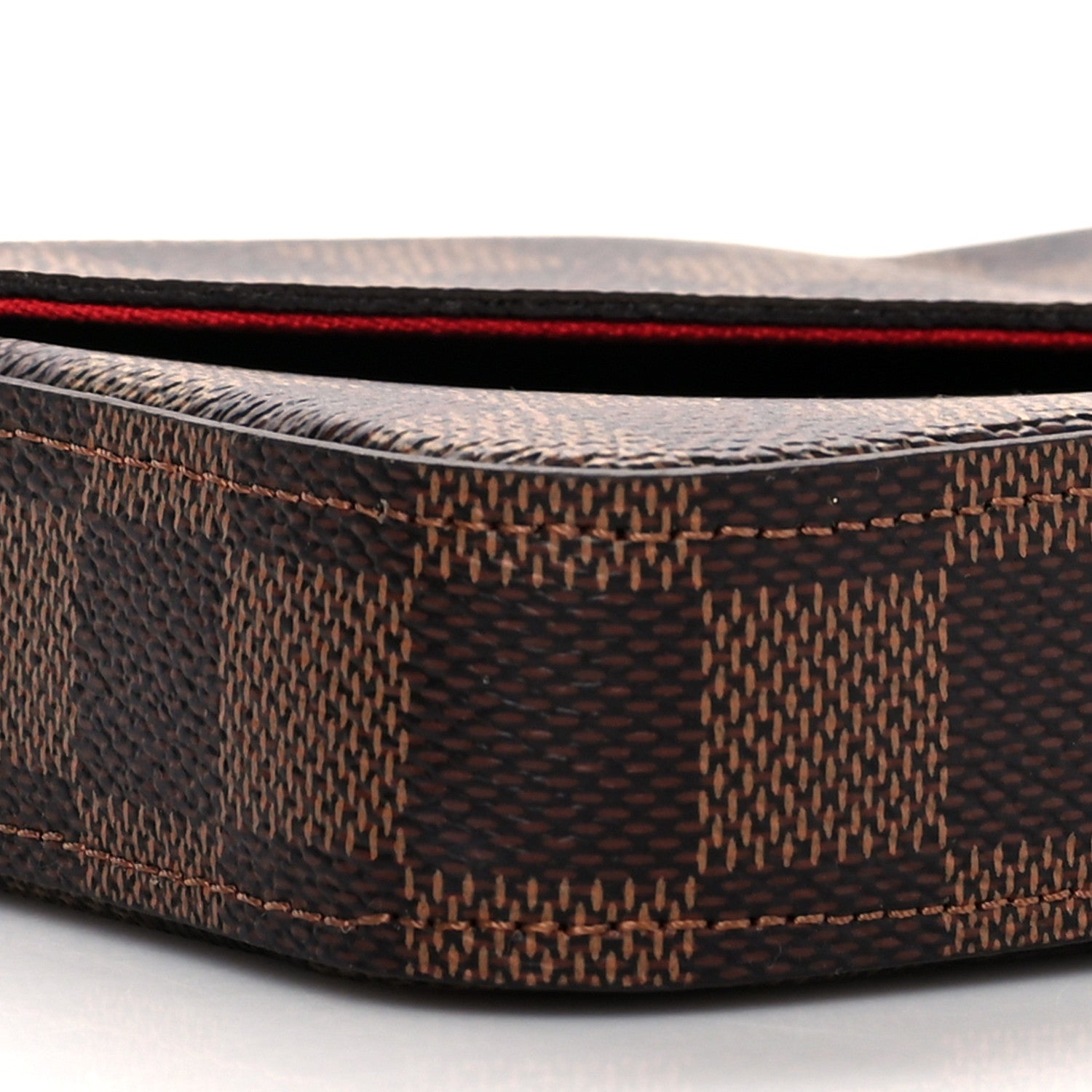 Louis Vuitton Damier Ebene Pochette Felicie Chain Wallet 12 of 13