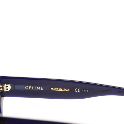 Celine Shadow Sunglasses CL 41026/S Blue Havana 3 of 4