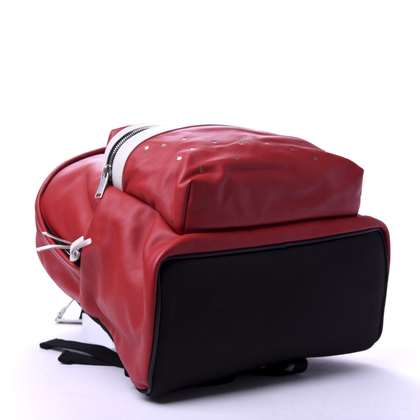 Smooth Calfskin Stars City Backpack Red