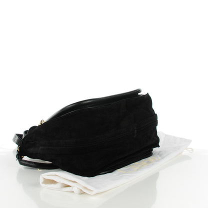 Chloe Suede Calfskin Medium Paraty Black 4 of 9