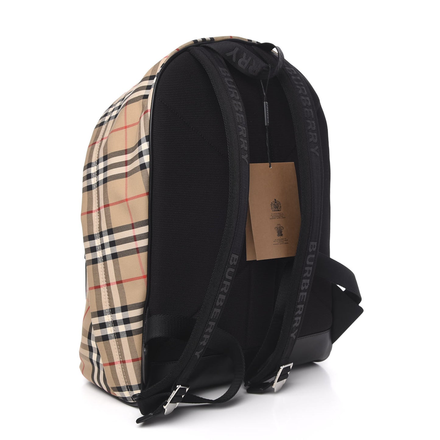 Vintage Check Jett Backpack Archive Beige