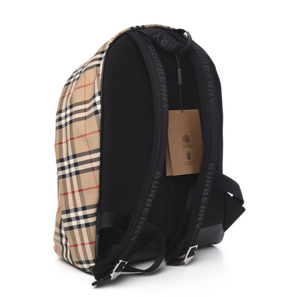 Burberry Vintage Check Jett Backpack Archive Beige 2 of 9