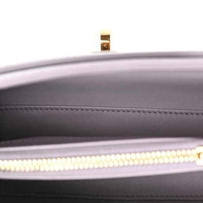 Celine Satinated Calfskin Mini 16 Top Handle Bag Lilac 5 of 12