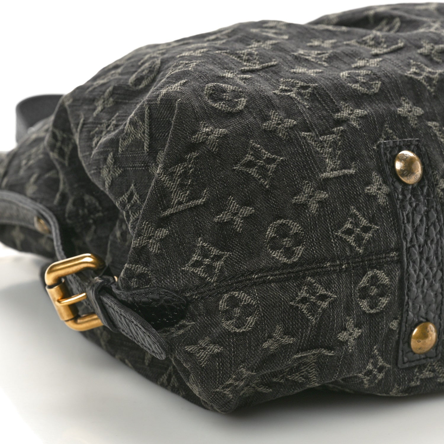 Louis Vuitton Denim Neo Cabby GM Black 8 of 9