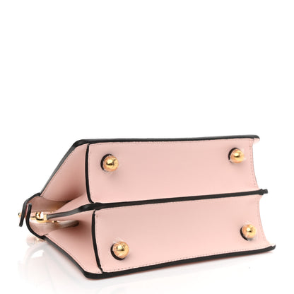 Fendi Shiny Nappa Petite Peekaboo I SEE U Satchel Rosa Confetto 4 of 11