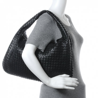 Bottega Veneta Nappa Intrecciato Large Veneta Nero Black 2 of 8