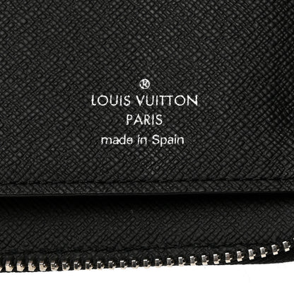 Louis Vuitton Epi Zippy Vertical Wallet Black 7 of 7