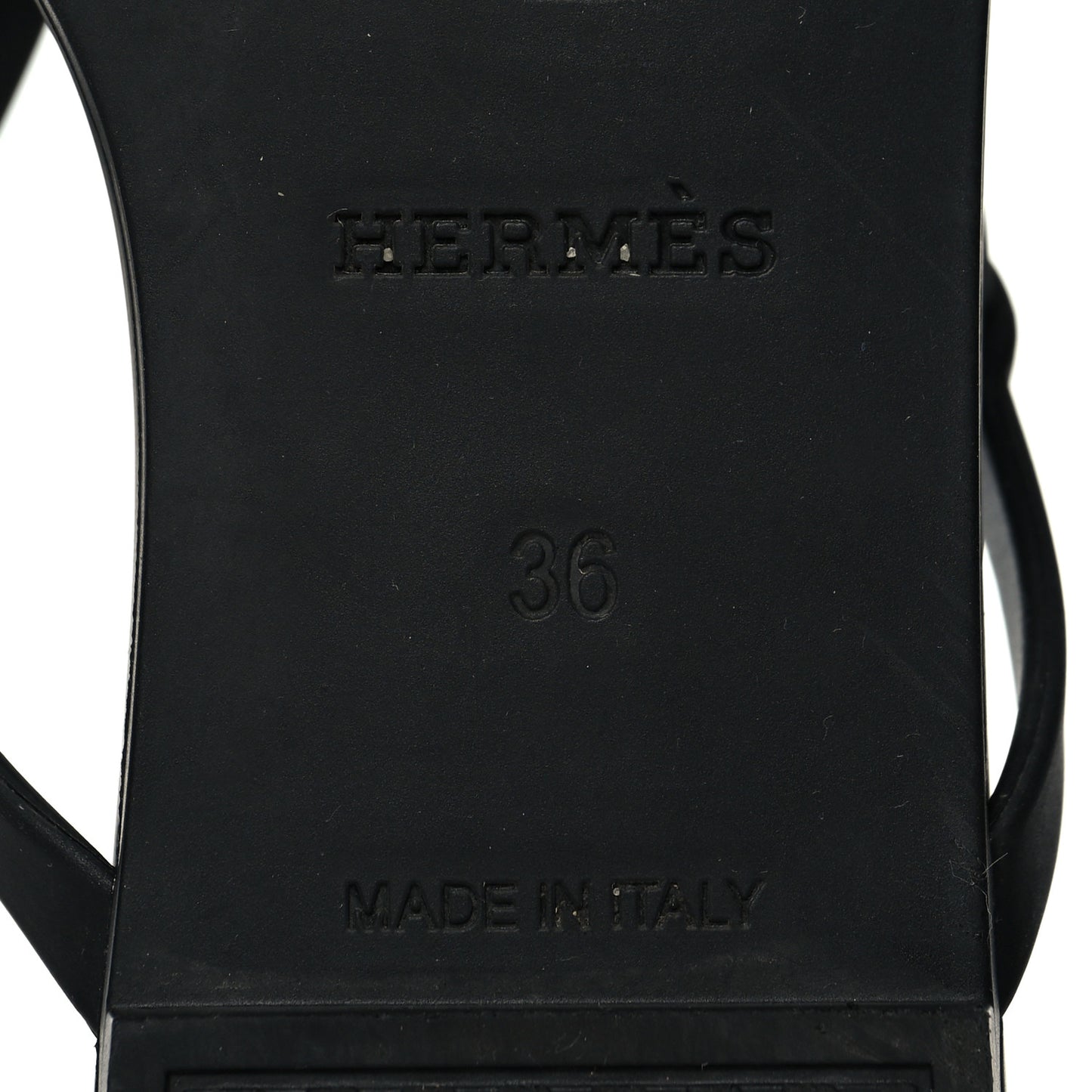 Rubber Womens Egerie Sandals 36 Black