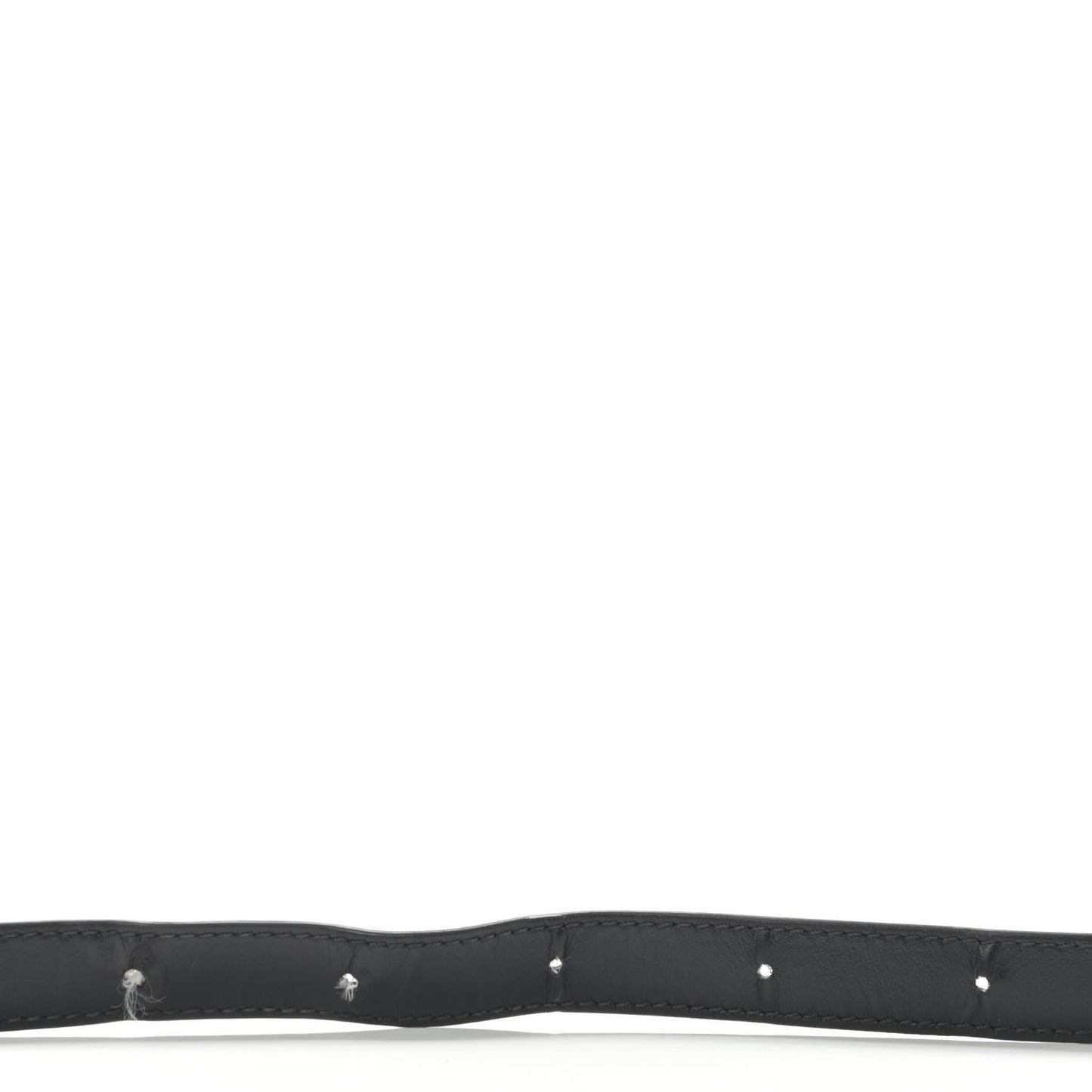 Calfskin Quilted Waist Belt Bag Black