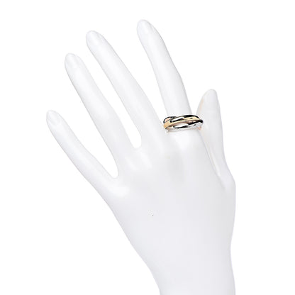 Cartier 18K Pink Yellow White Gold Classic Les Must De Trinity Ring 59 8.75 2 of 4