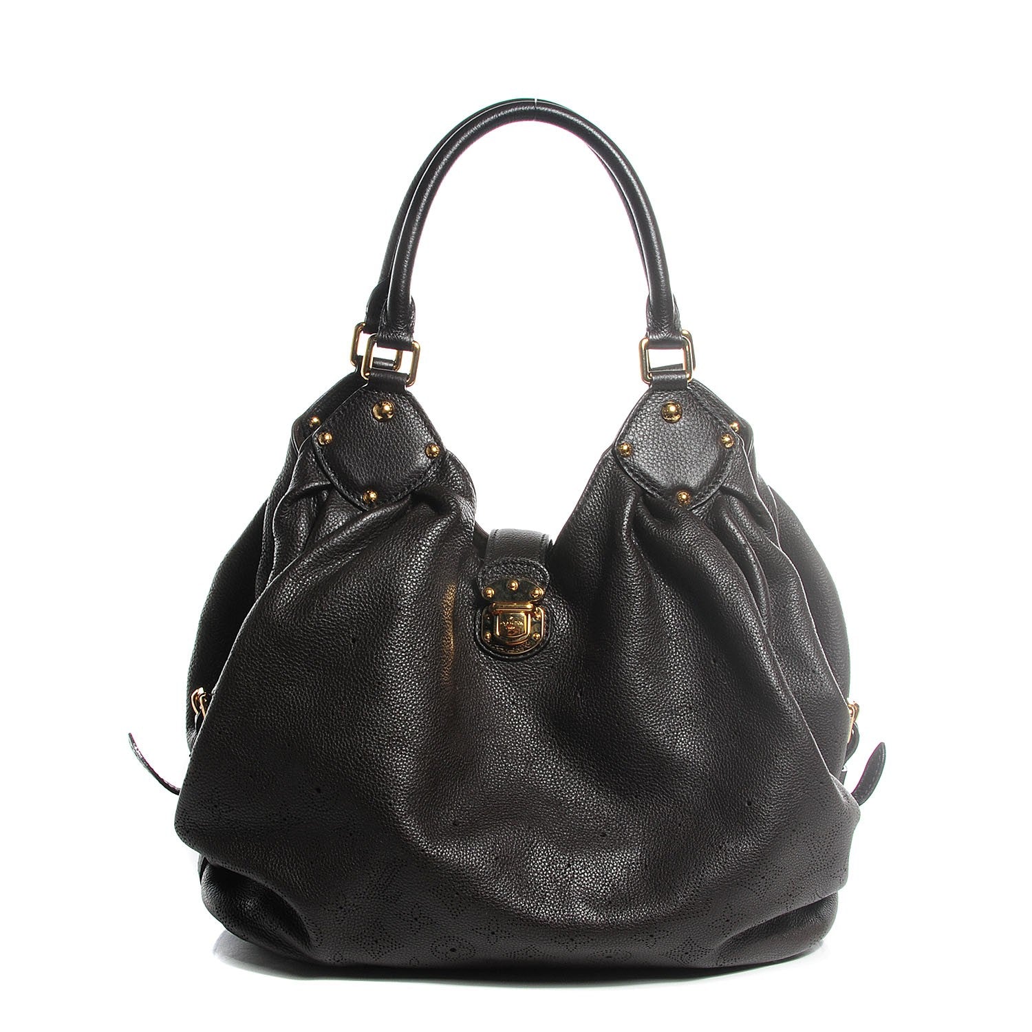 Louis Vuitton Mahina L Chocolate 1 of 7