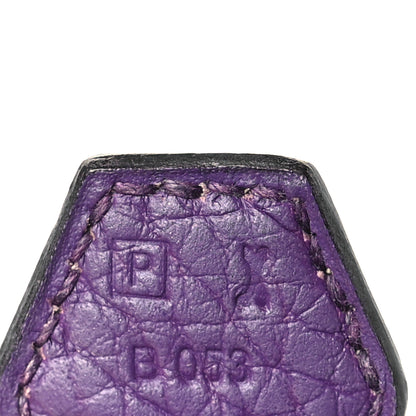 Hermes Taurillon Clemence Bolide 31 Ultraviolet 7 of 11