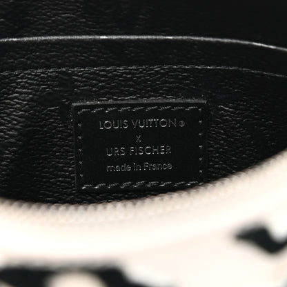 Louis Vuitton X UF Tufted Monogram Pochette Accessories White Black 6 of 12