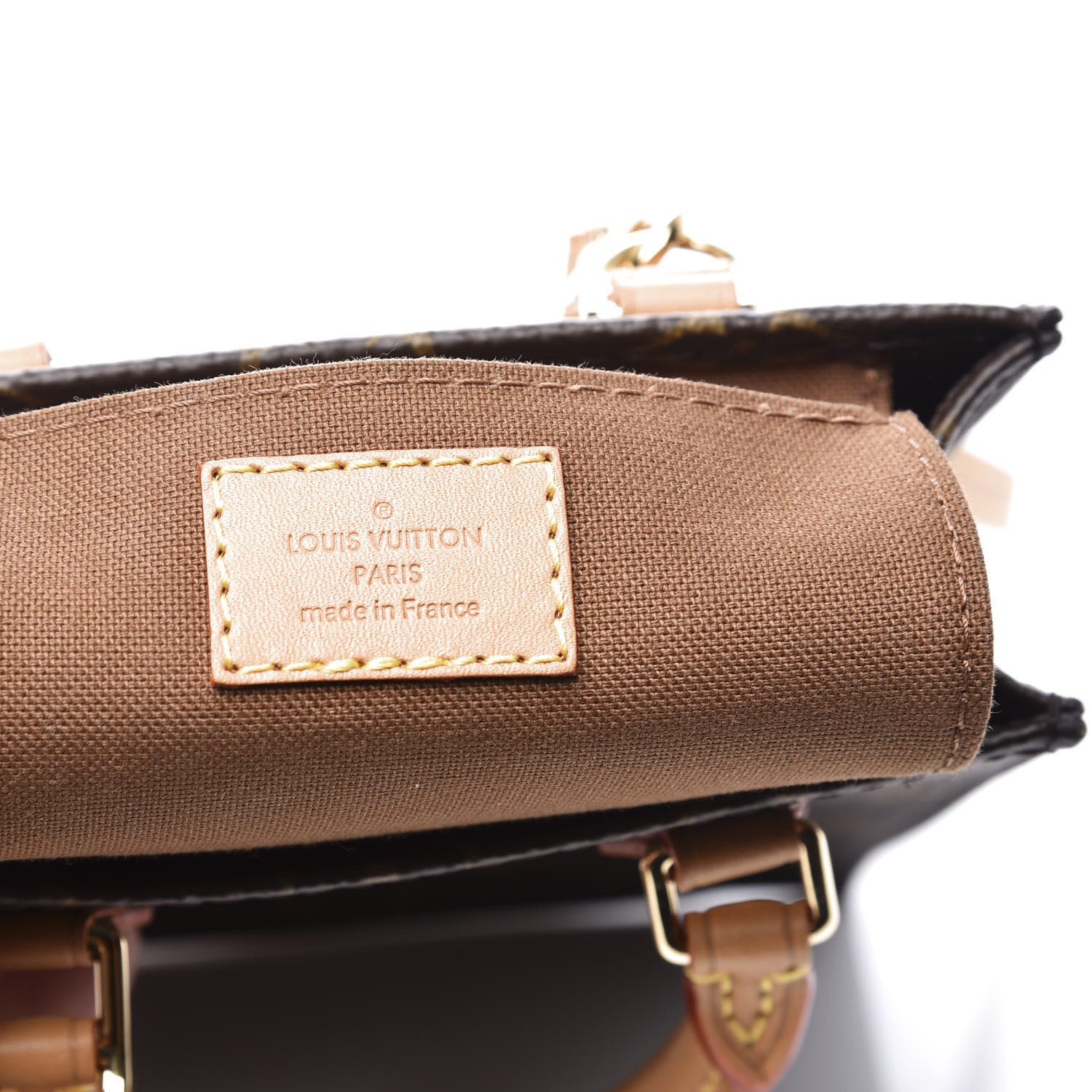 Louis Vuitton Monogram Petit Sac Plat 8 of 10