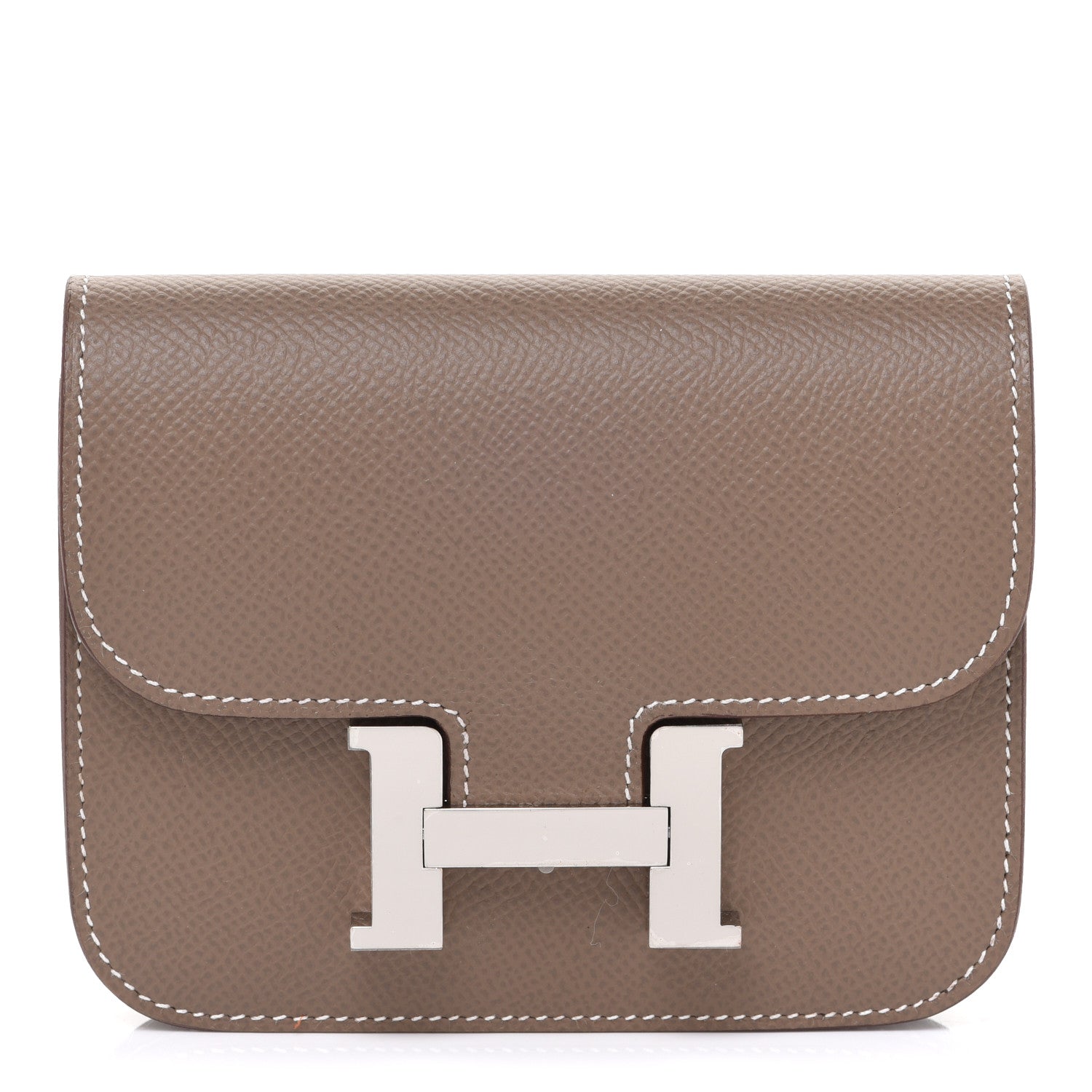 Hermes Epsom Constance Slim Wallet Etoupe 1 of 8