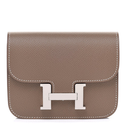 Hermes Epsom Constance Slim Wallet Etoupe 1 of 8