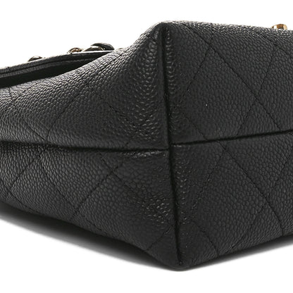 Chanel Caviar Quilted City Walk Flap Black 9 of 10