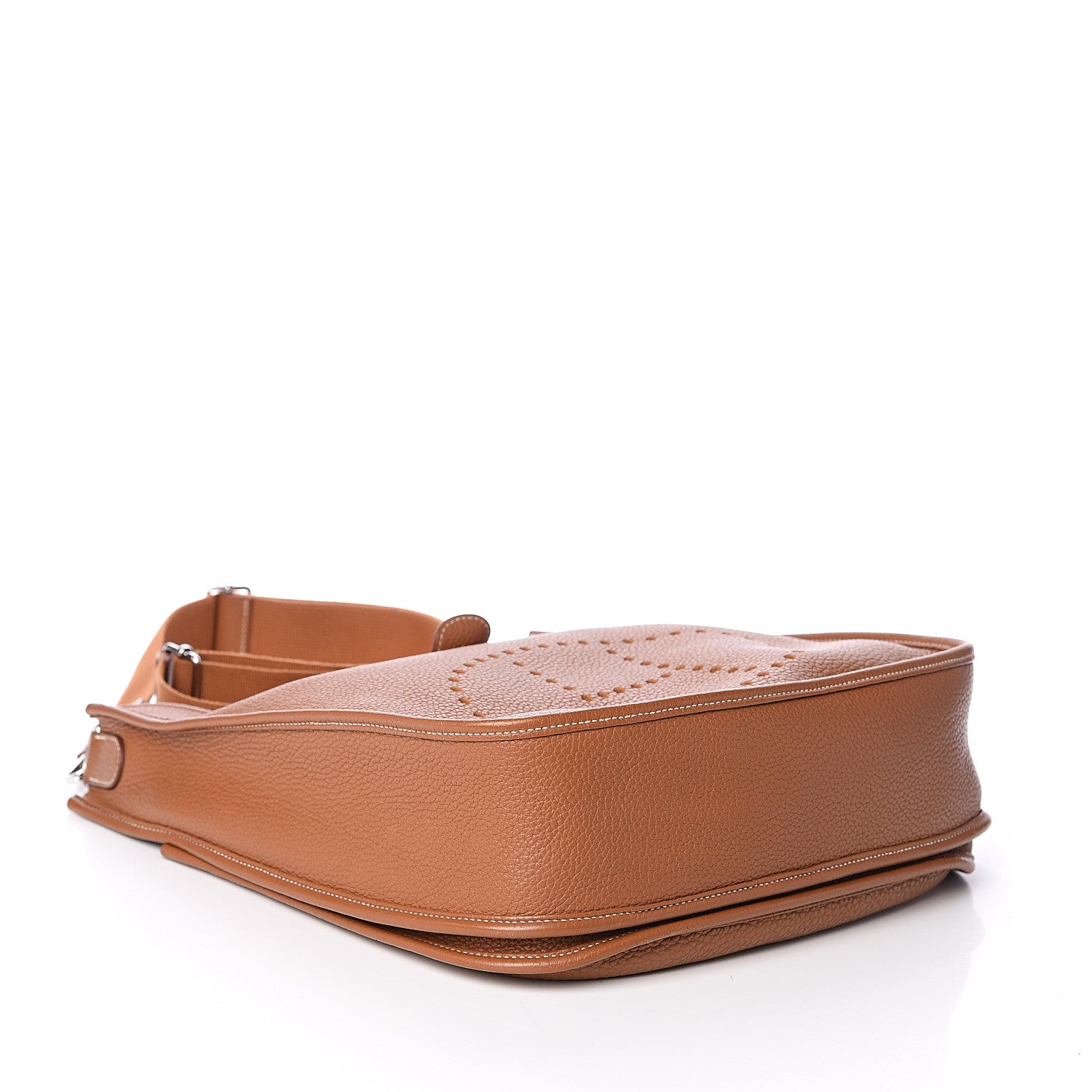 Hermes Taurillon Clemence Evelyne III GM Gold 3 of 8
