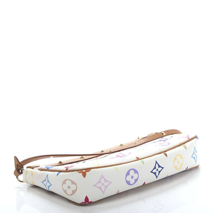 Louis Vuitton Monogram Multicolor Pochette Accessories White 7 of 19