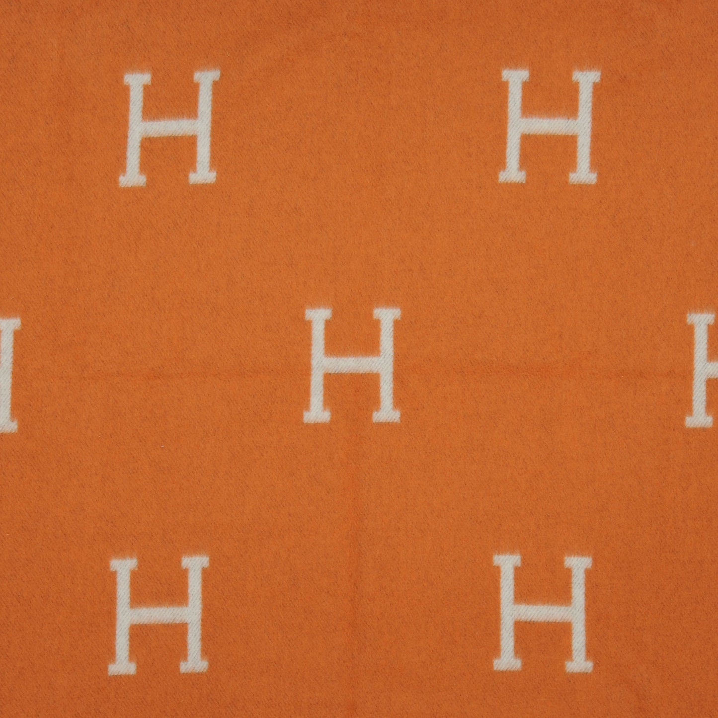 Wool Cashmere Signature Avalon Blanket Orange