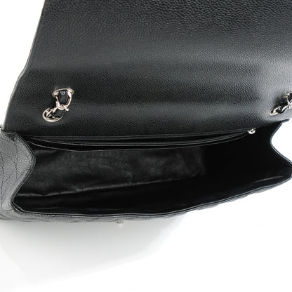 Chanel Caviar Quilted Maxi Single Flap Black 6 of 9
