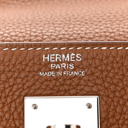 Hermes Togo Kelly Retourne 32 Gold 6 of 11
