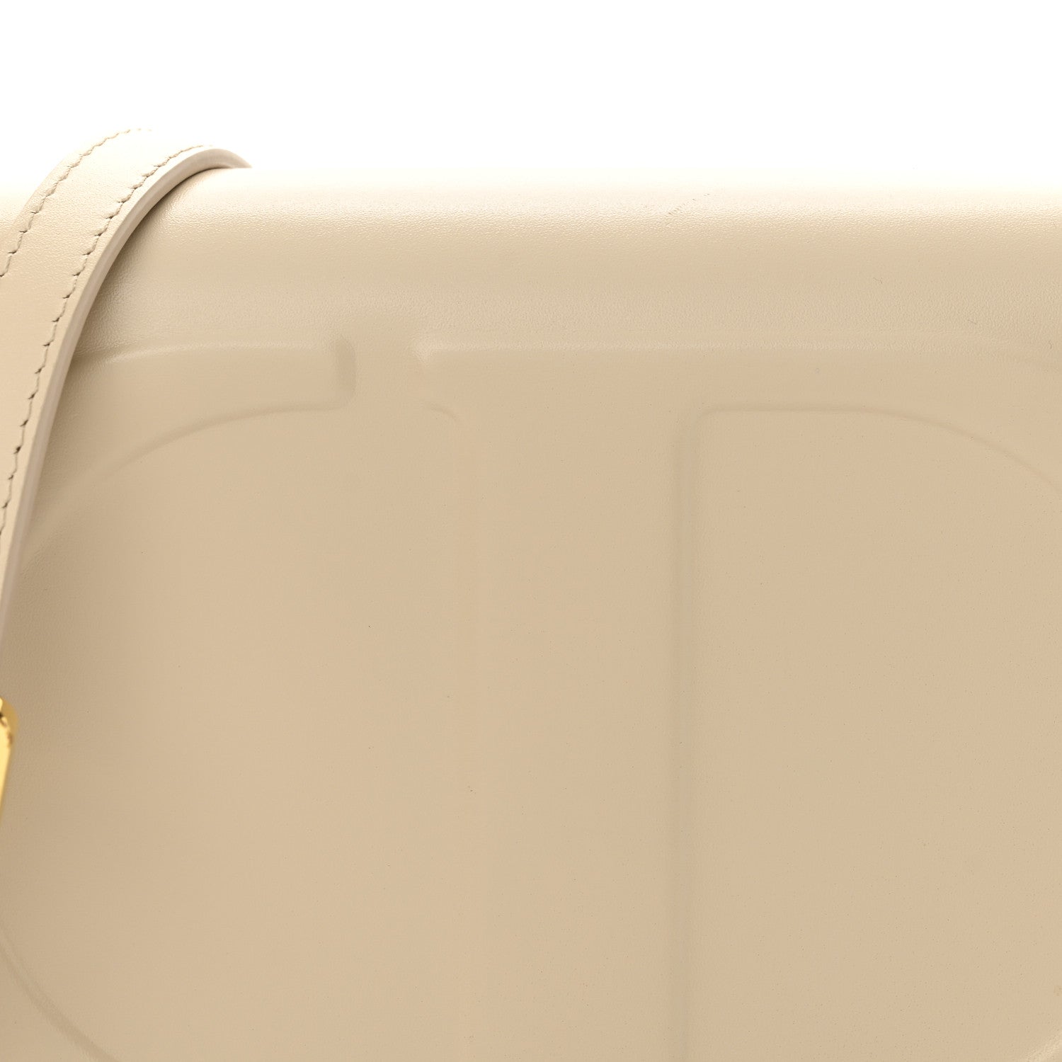 Christian Dior Calfskin CD Signature Flap Crossbody Caramel Beige 8 of 11