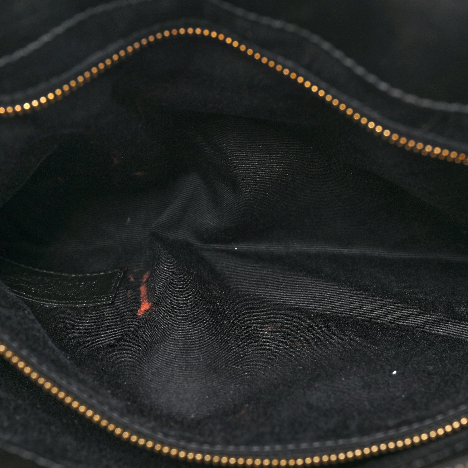 Saint Laurent Canvas Bandana Medium Loulou Chain Satchel Black White 8 of 13