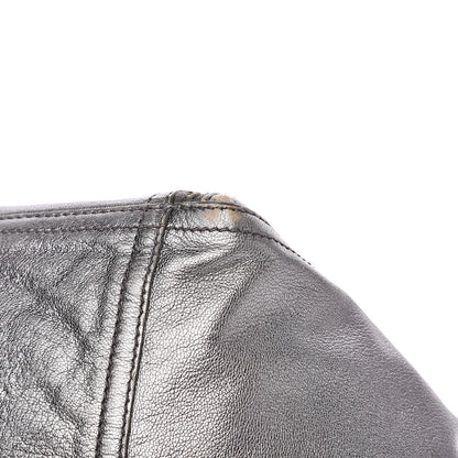 Saint Laurent Calfskin Small Downtown Silver 10 of 16