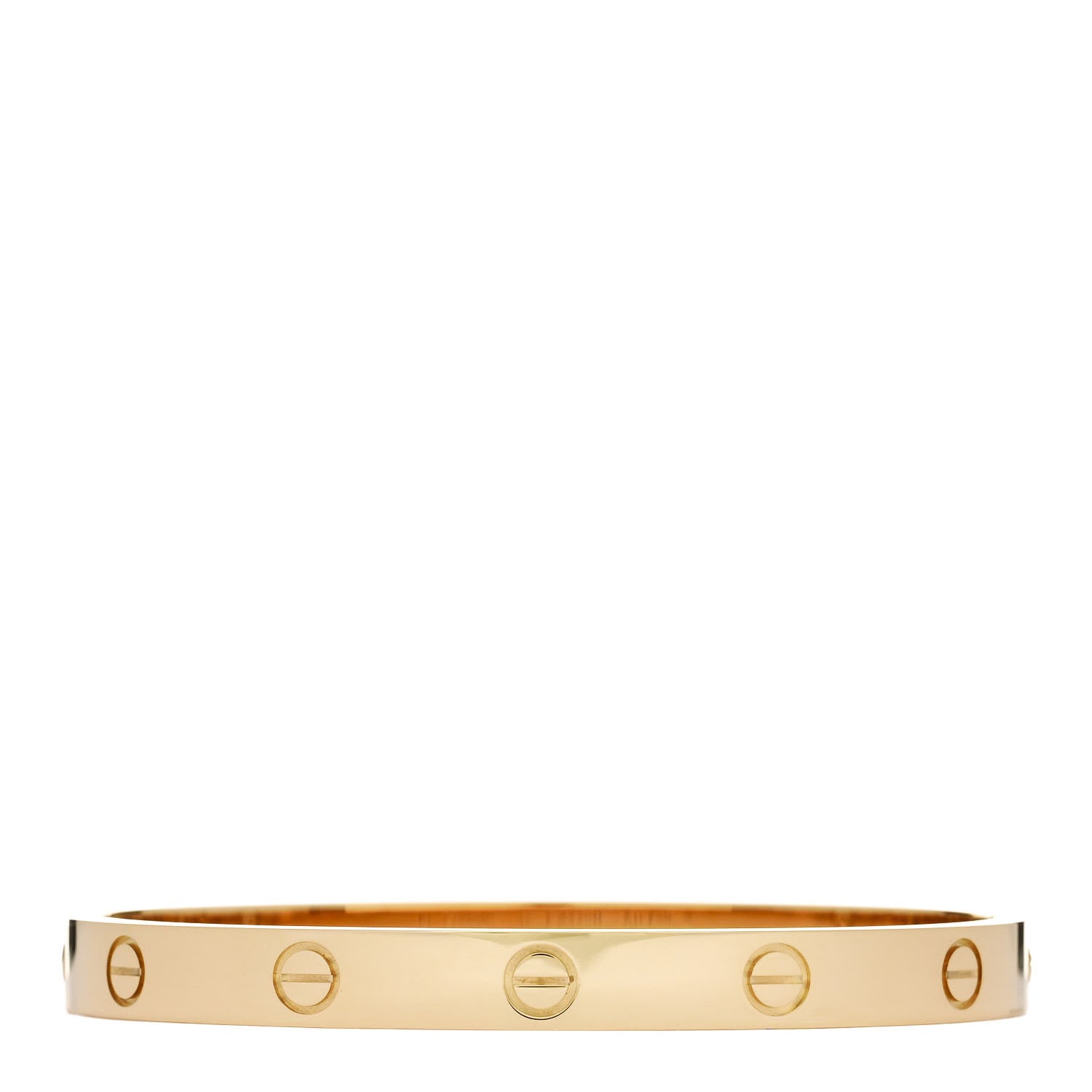 Cartier 18K Yellow Gold LOVE Bracelet 17 2 of 9
