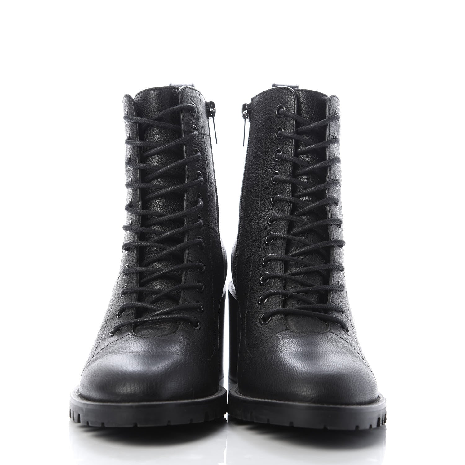 Jimmy Choo Grainy Calfskin Cruz 65 Ankle Booties 40.5 Black 2 of 8