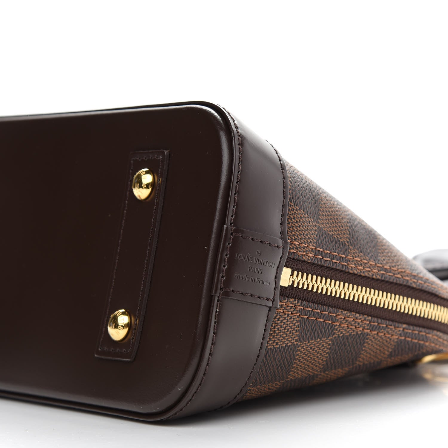 Louis Vuitton Damier Ebene Alma BB 8 of 9